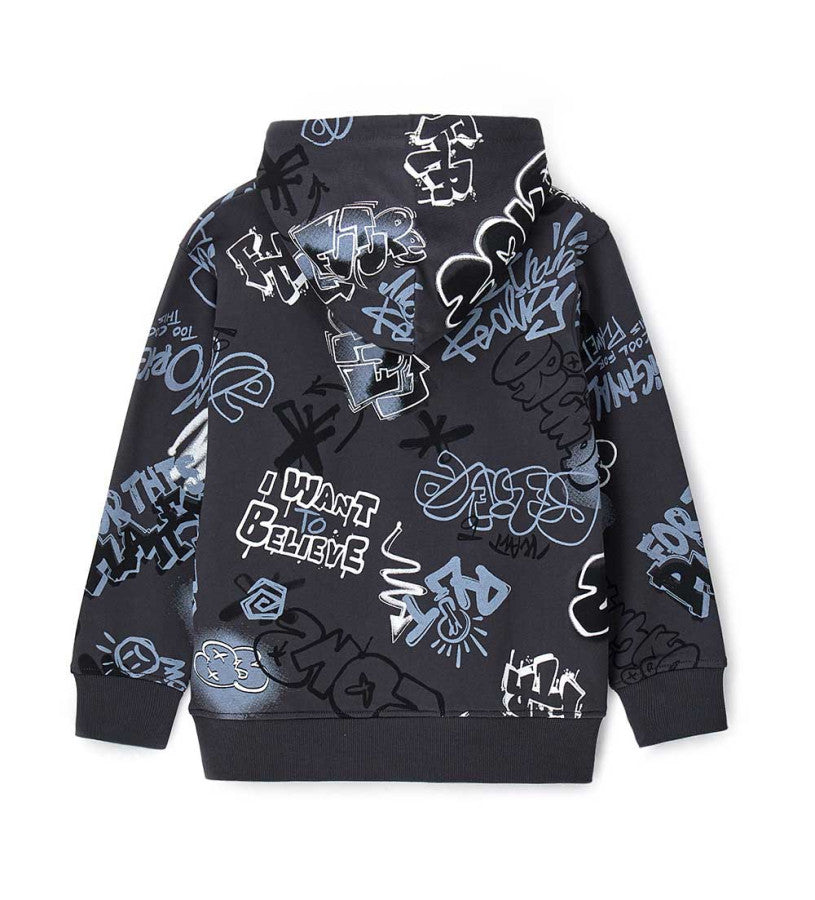 Oversized sweatshirt with print