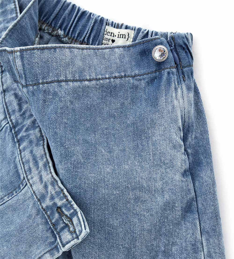 Jeans trousers skirt