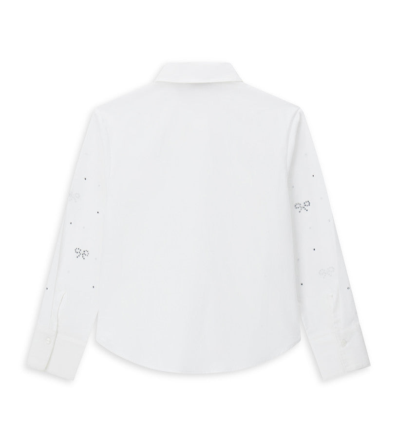 Shirt with bow