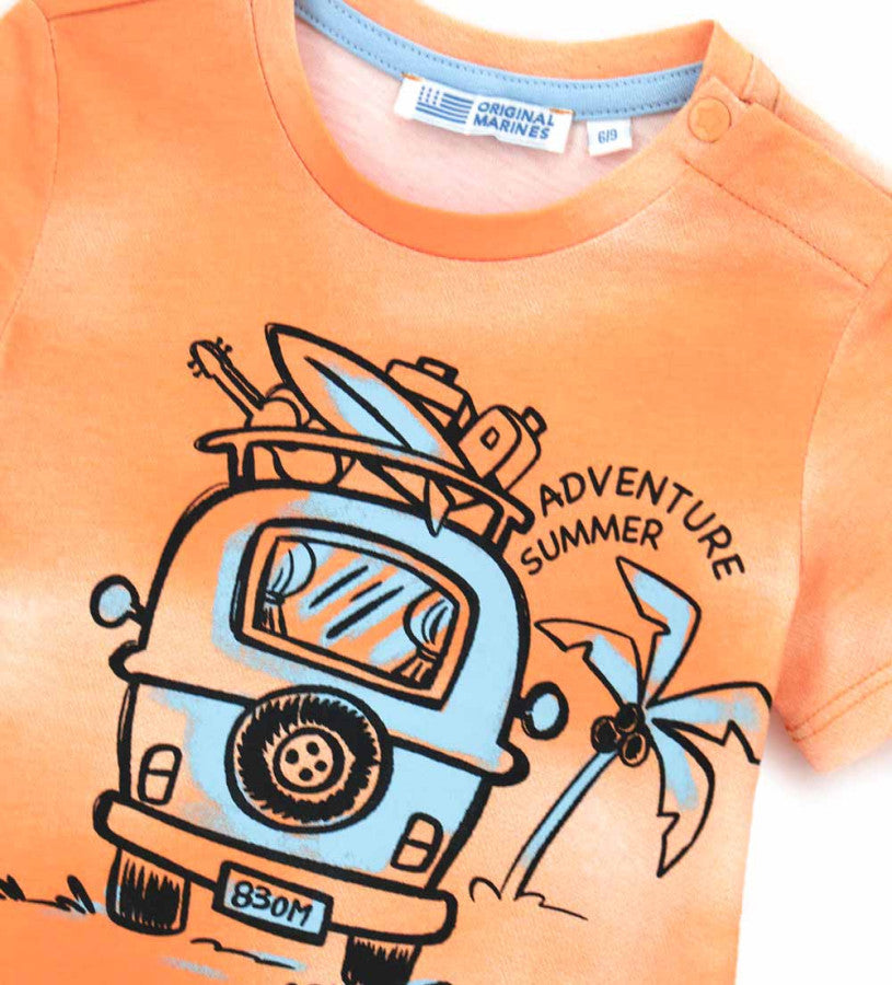 T-shirt and bermuda shorts set