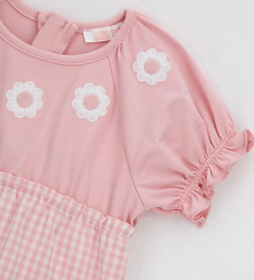 Dress with ruffles