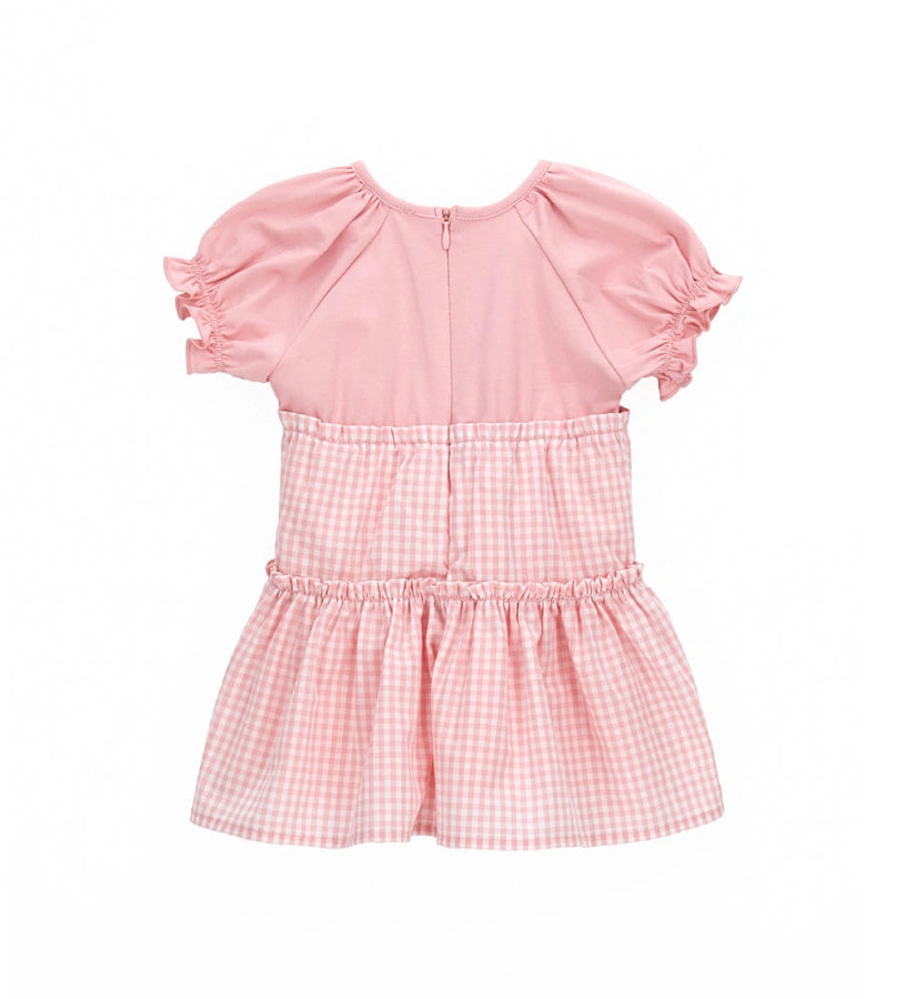 Dress with ruffles