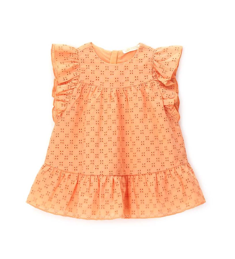 Dress with embroidery