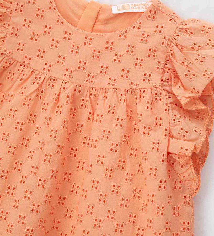 Dress with embroidery