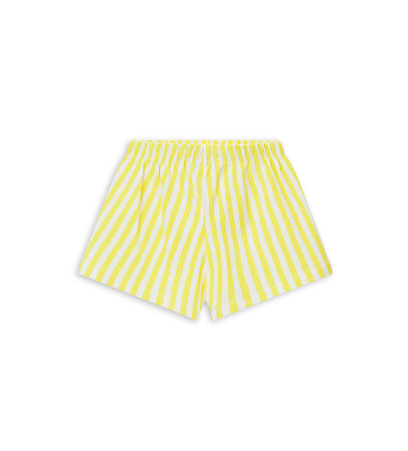 Striped bermuda shorts