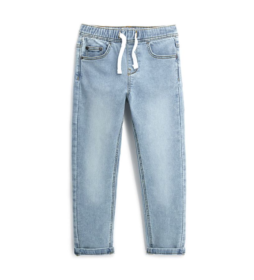 Jeans with lace