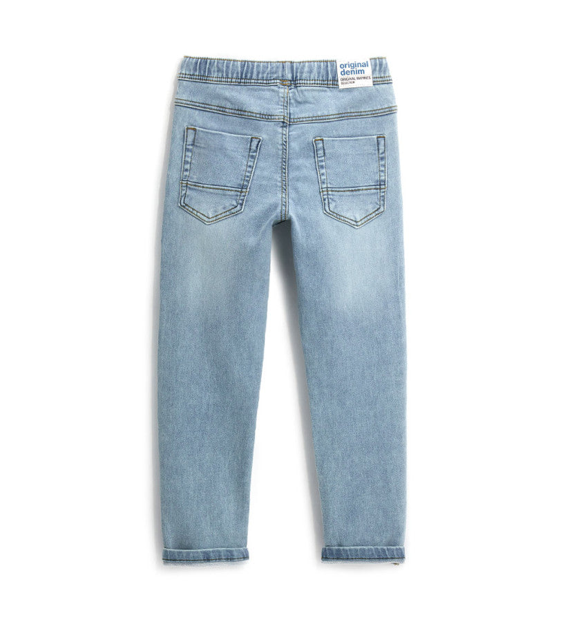 Jeans with lace