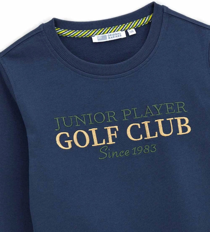 Sweatshirt with embroidery