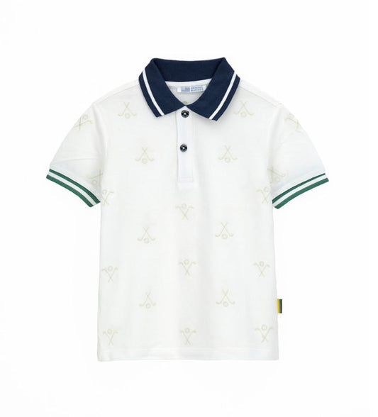 Embroidered polo