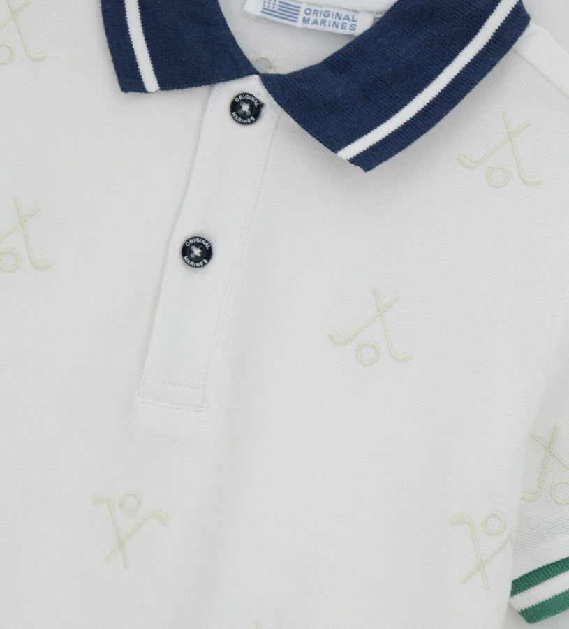 Embroidered polo