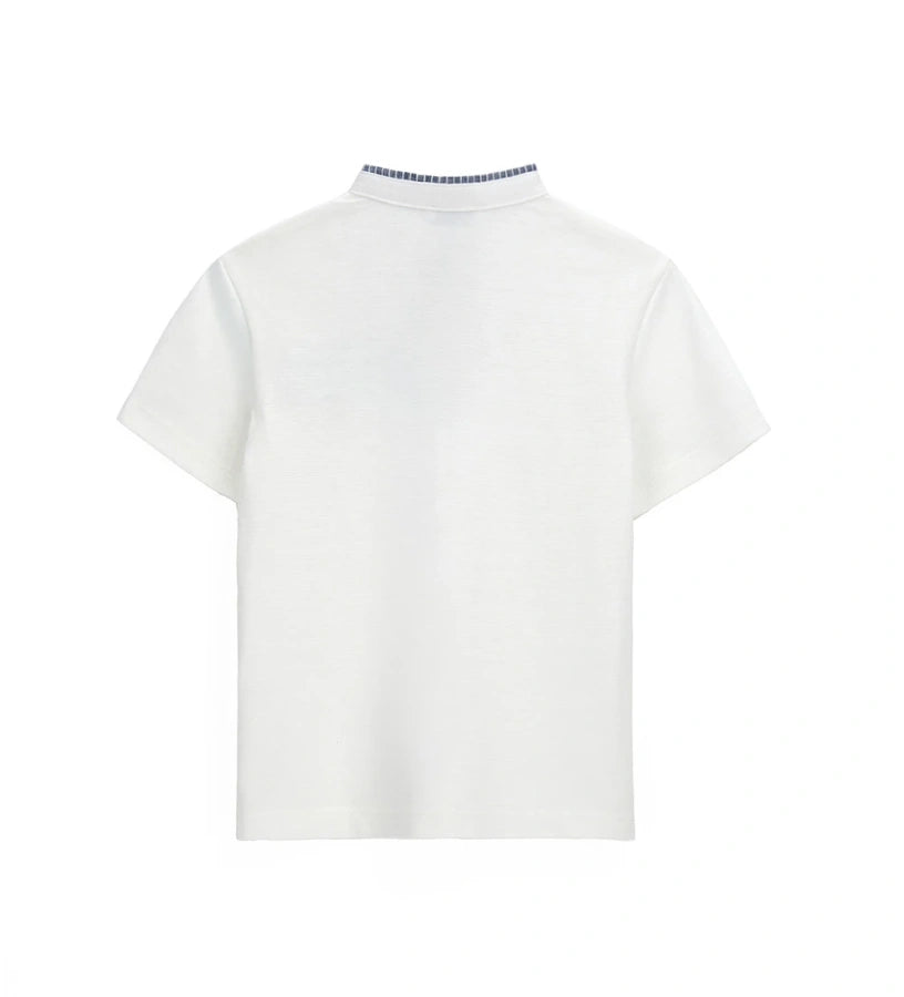 T-shirt with slits