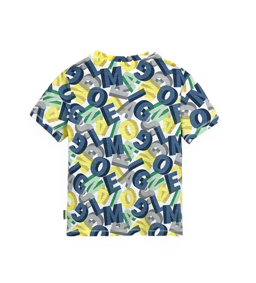 T-shirt with allover print