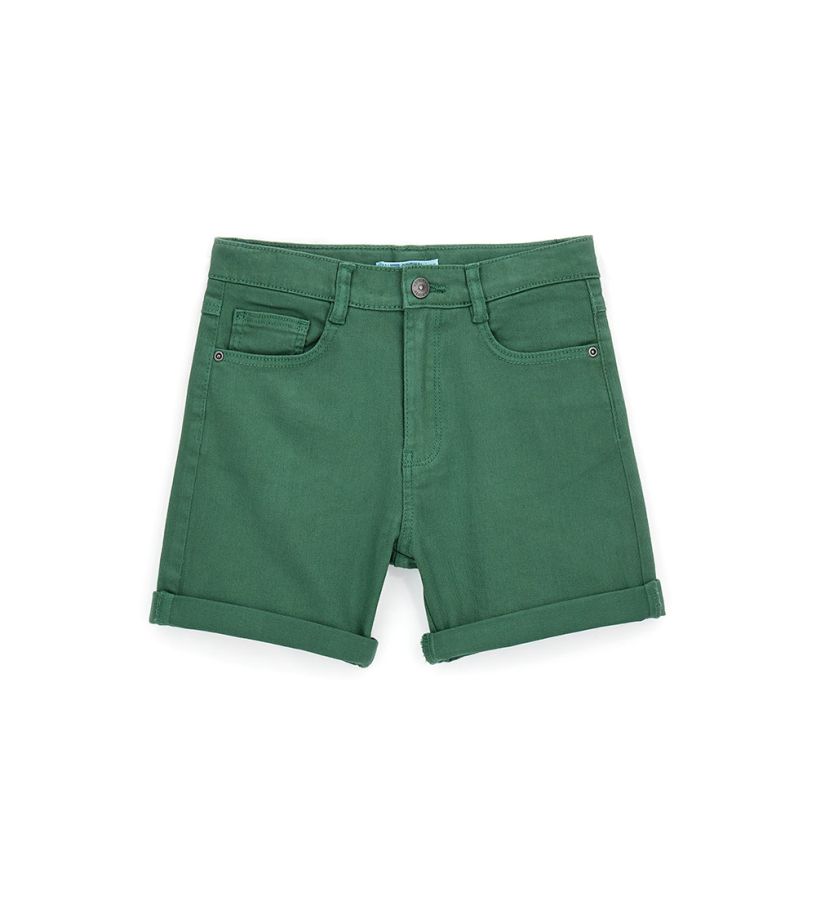 Twill bermuda shorts