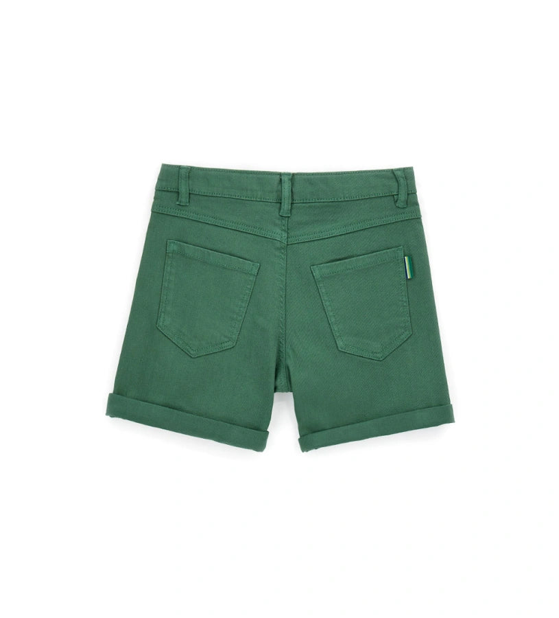 Twill bermuda shorts