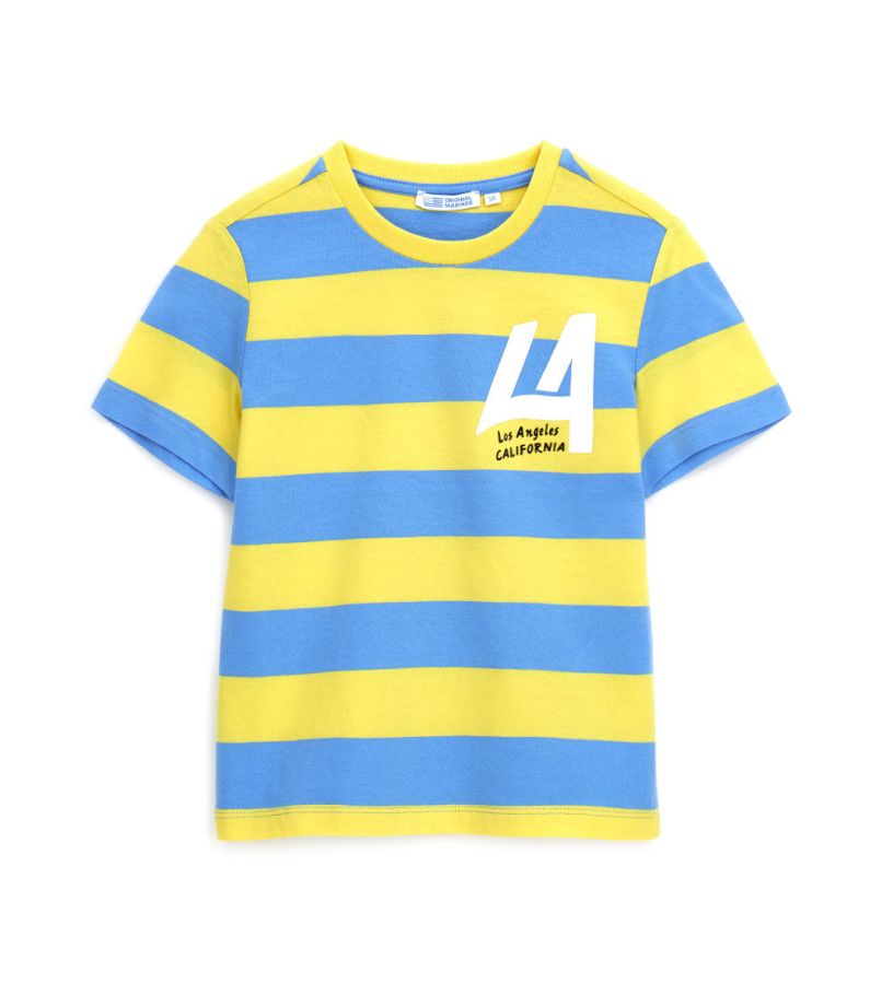 T-shirt with stripes