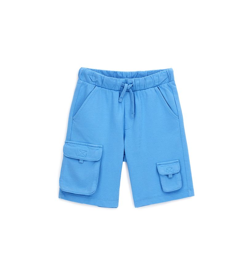 Cotton sweat bermuda shorts