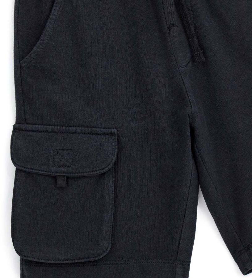 Cotton sweat bermuda shorts