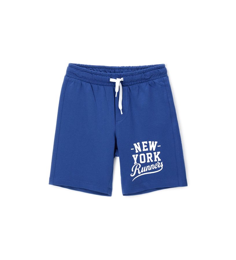 Cotton sweat bermuda shorts
