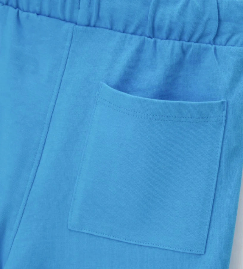 Light blue bermuda shorts