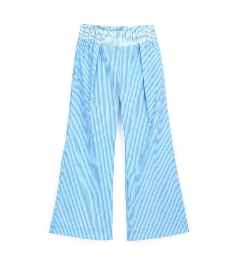 Striped trousers