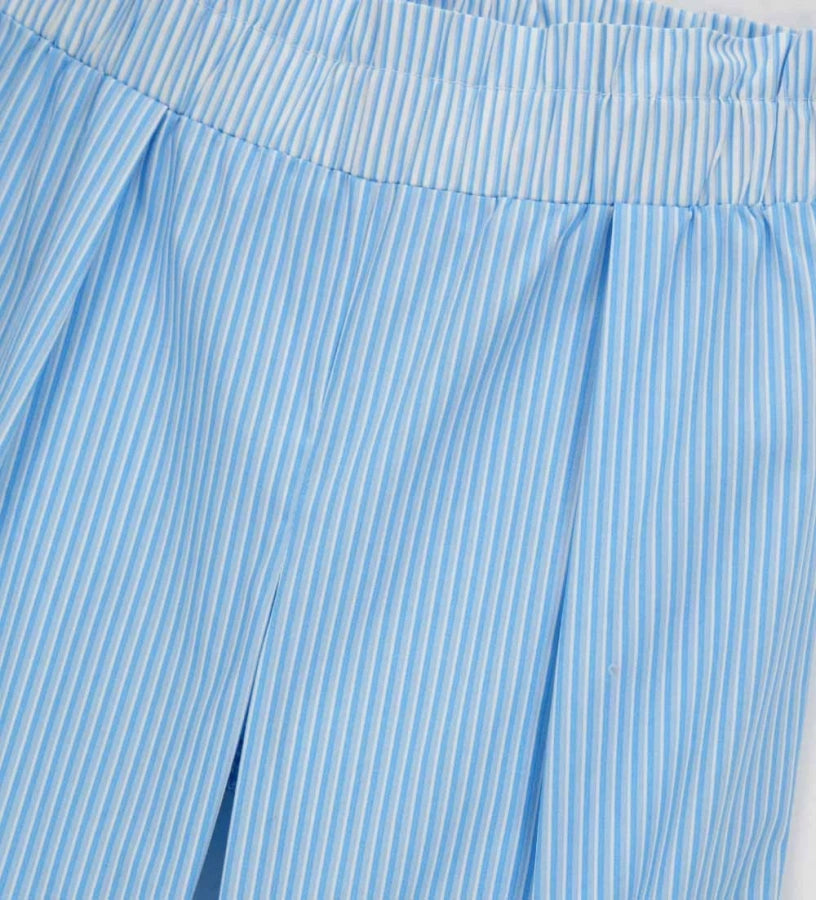 Striped trousers