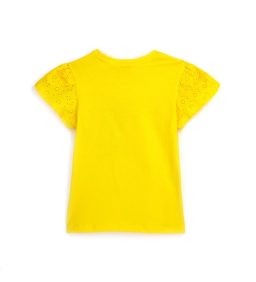 T-shirt with applications