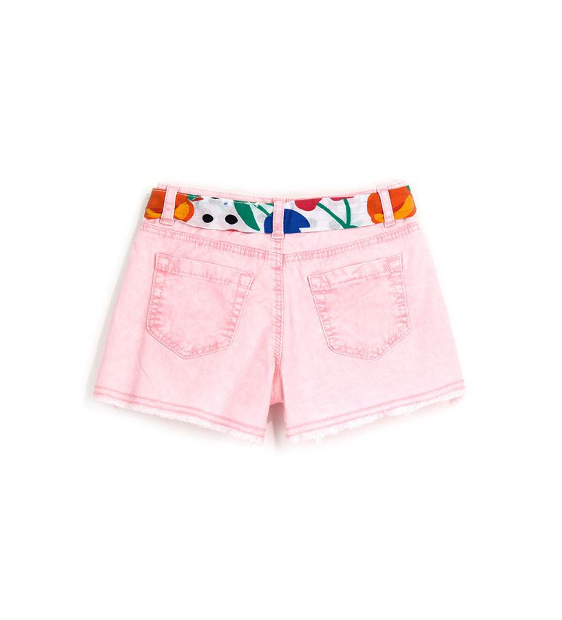 Shorts with belt