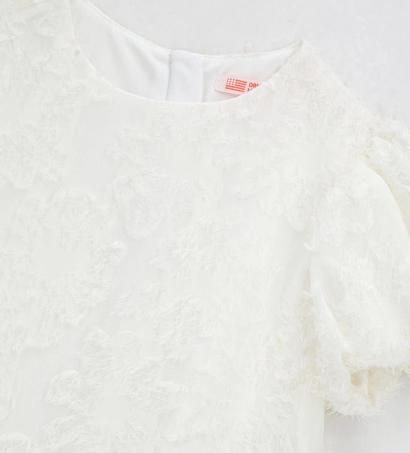 Dress with zip
