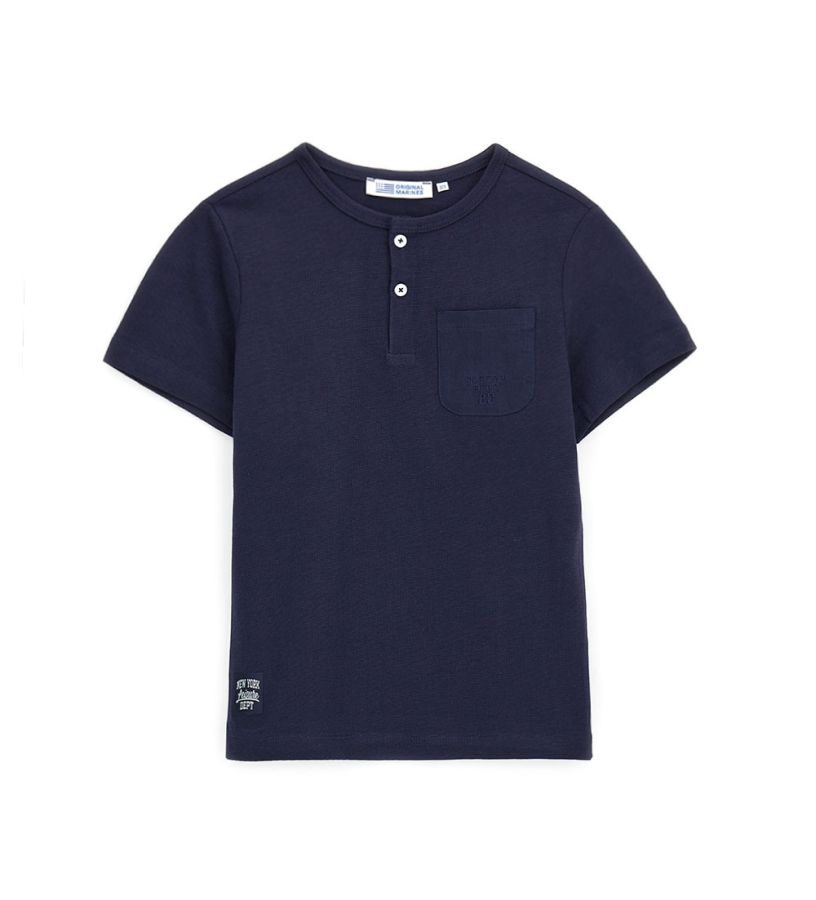 Serafino collar t-shirt