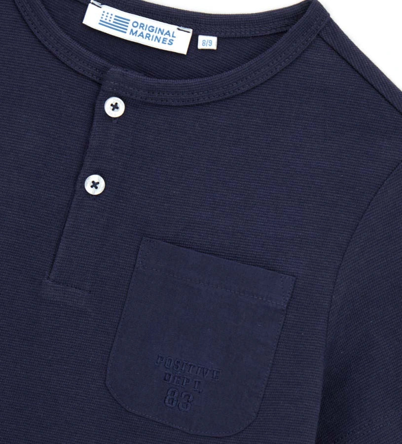 Serafino collar t-shirt