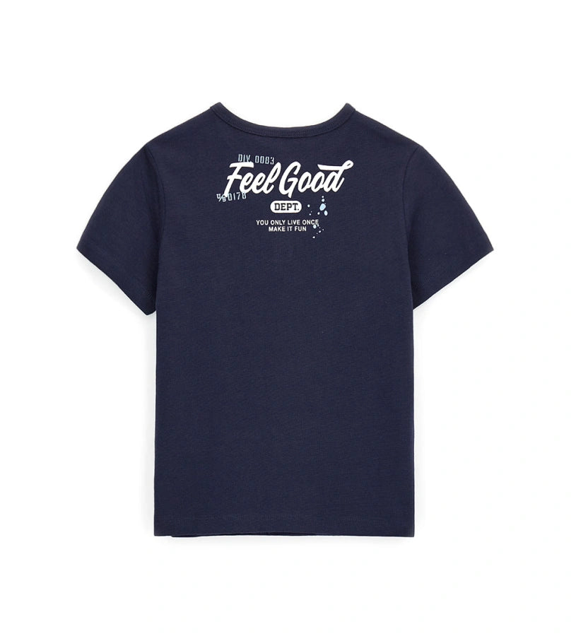 Serafino collar t-shirt