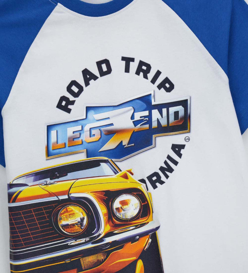 Raglan sleeve t-shirt