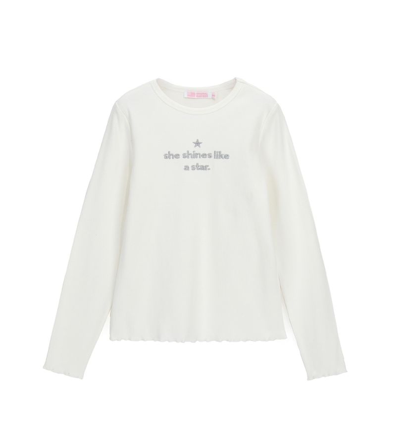 Ribbed t-shirt