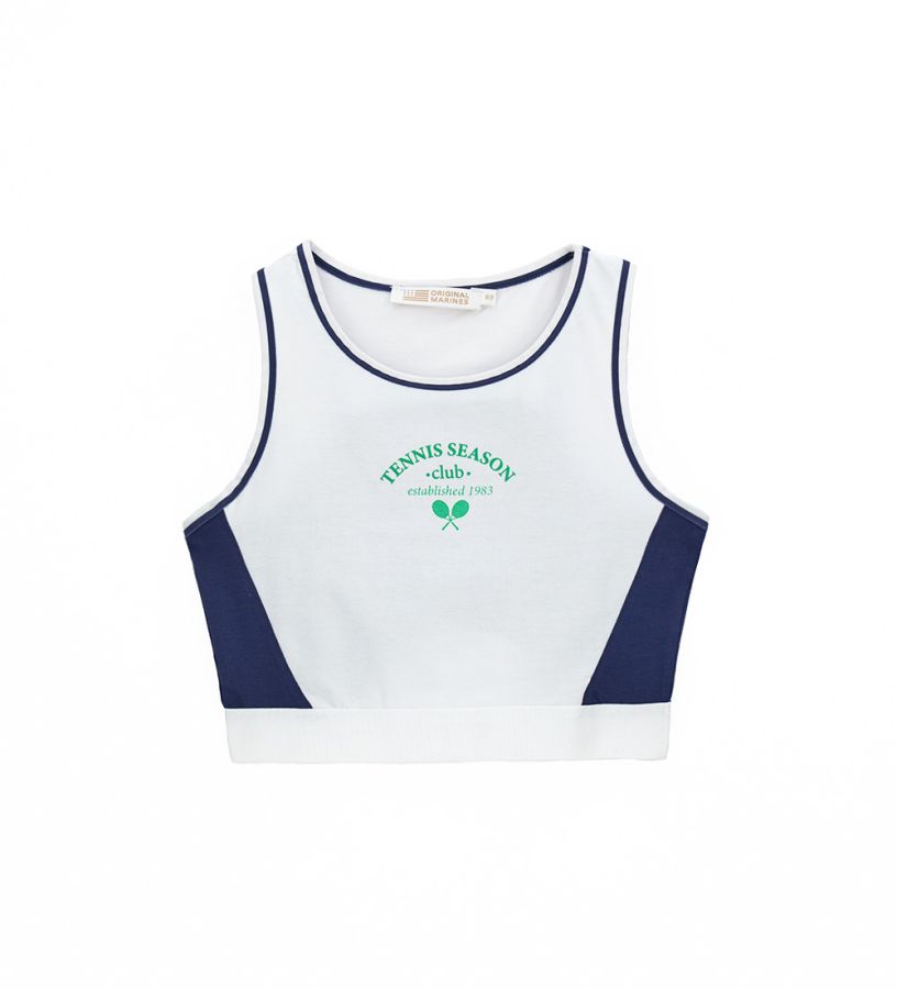 Crop top with print