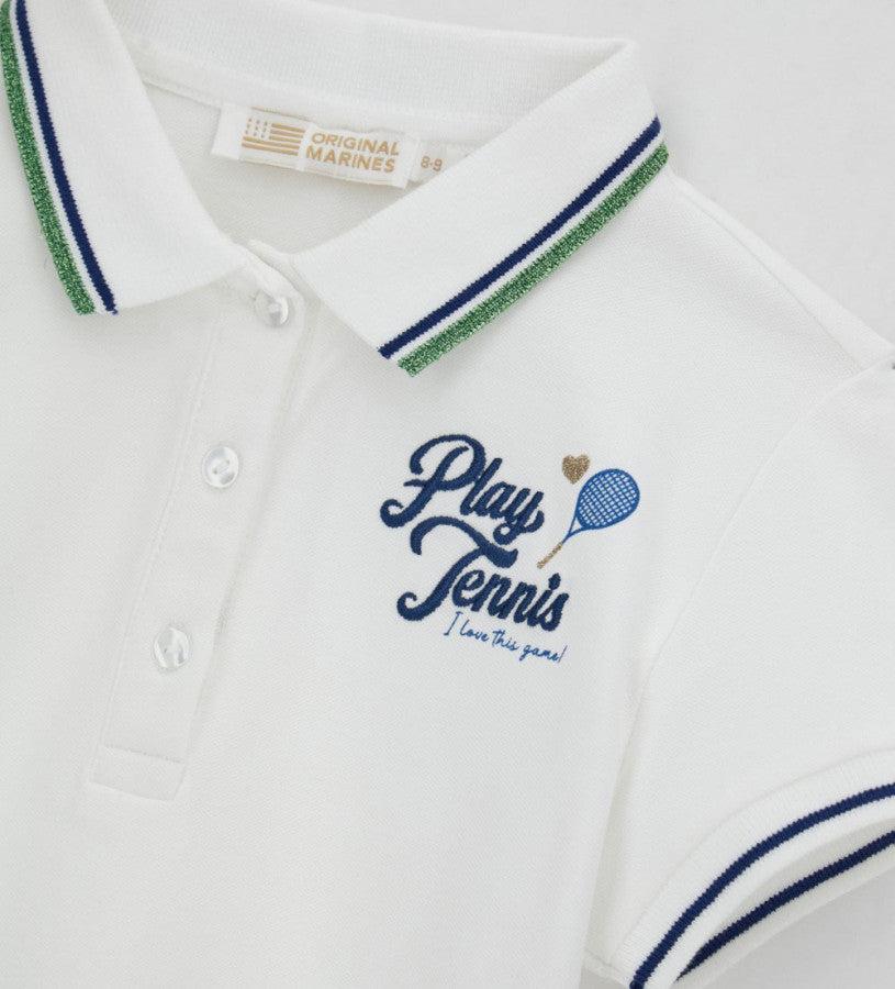 Polo with embroidery