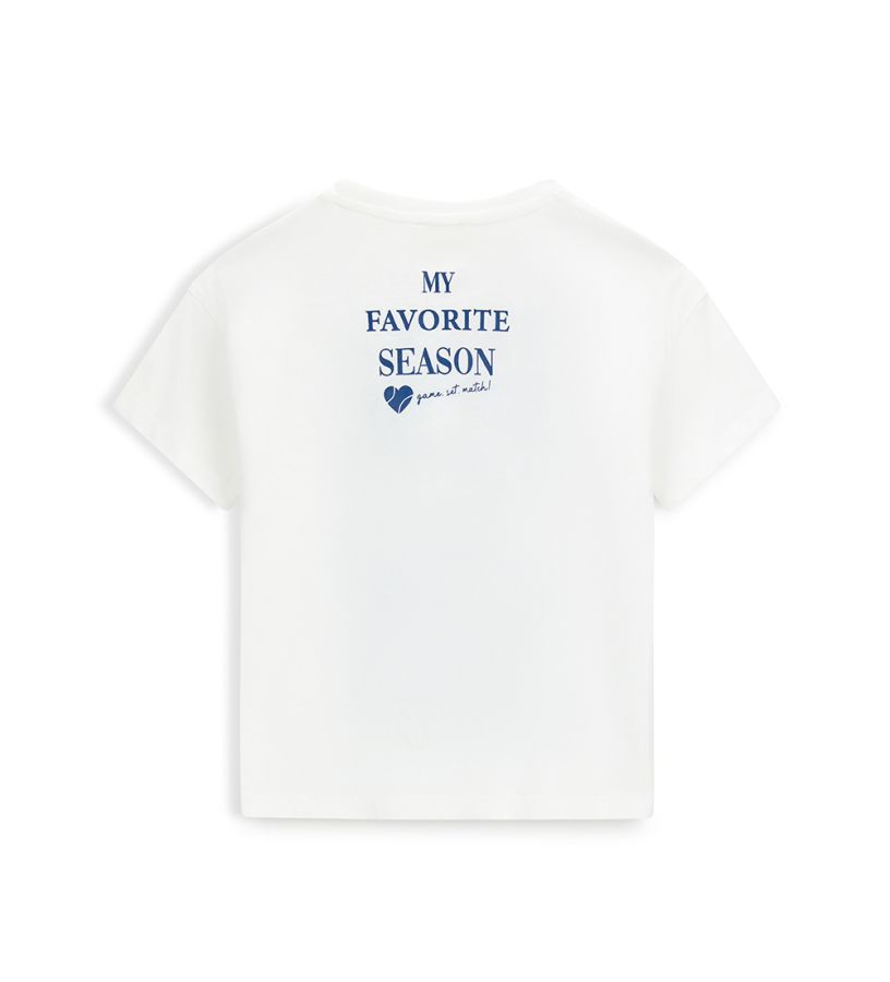 T-shirt with rhinestone