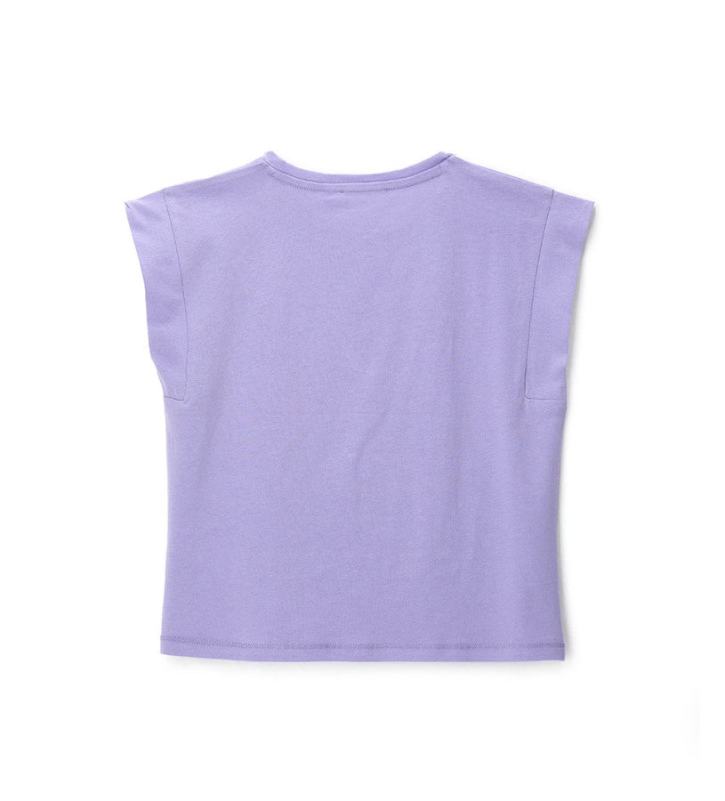 T-shirt with rhinestone