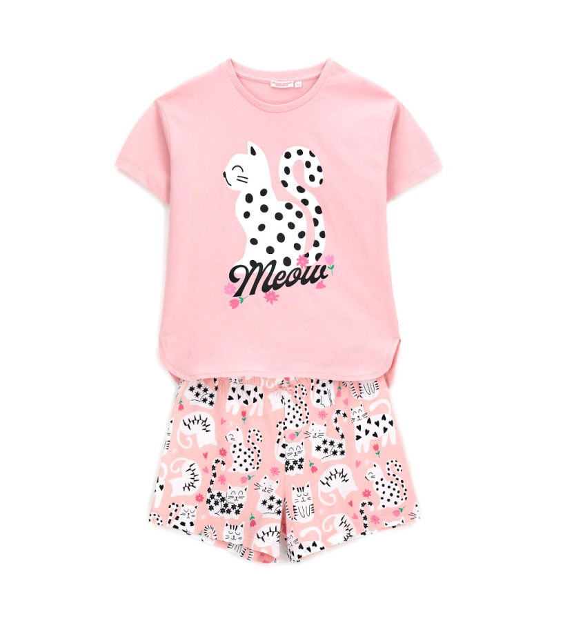 Pajamas with bow