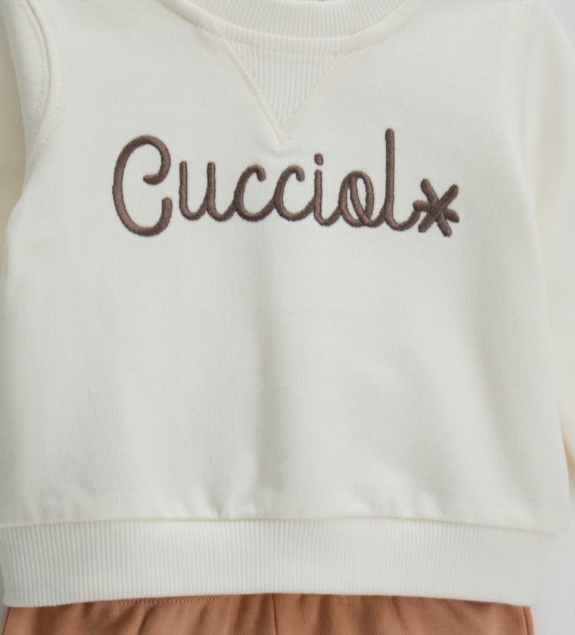 Sweatshirt and leggings set