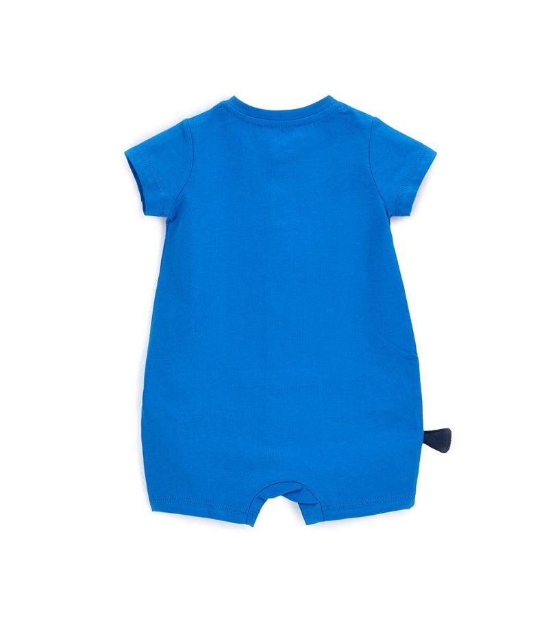 Romper with embroidery
