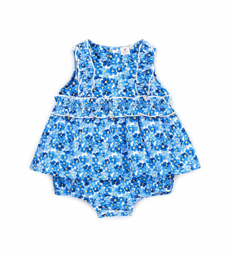 Ruffled romper