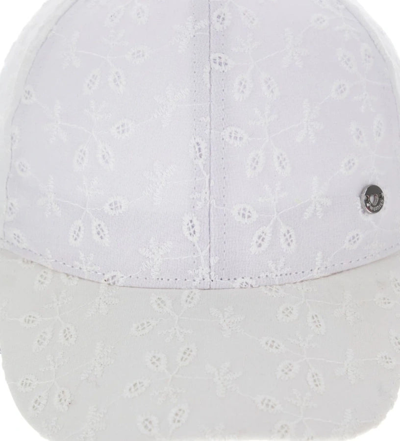 Brown lace hat