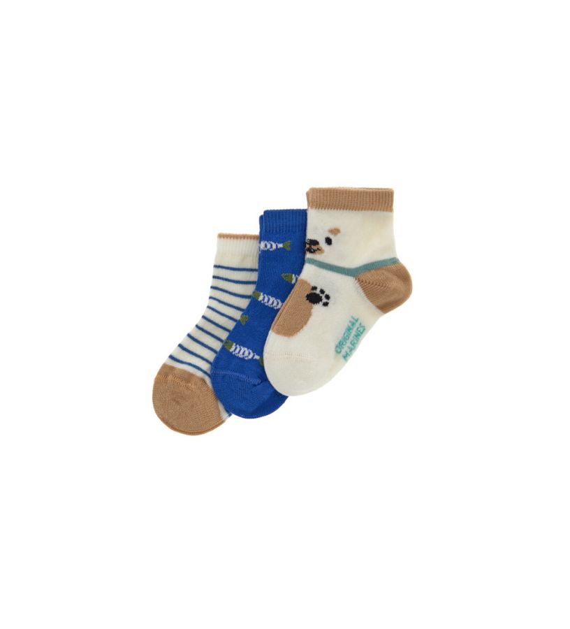 Tri-pack short socks
