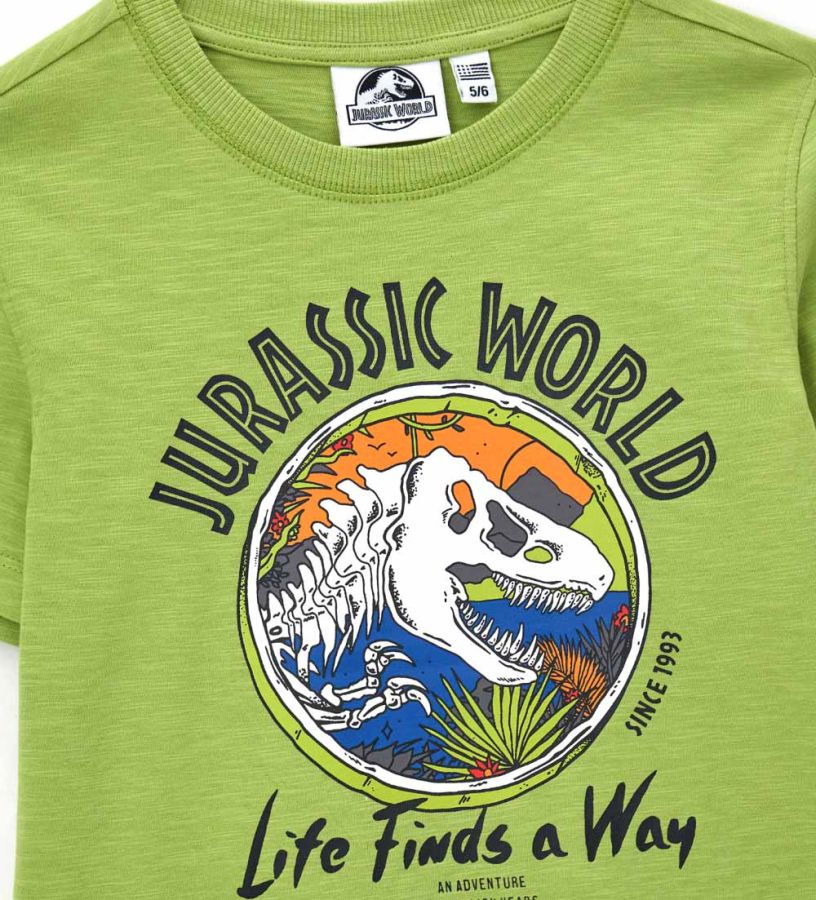 Jurassic World set