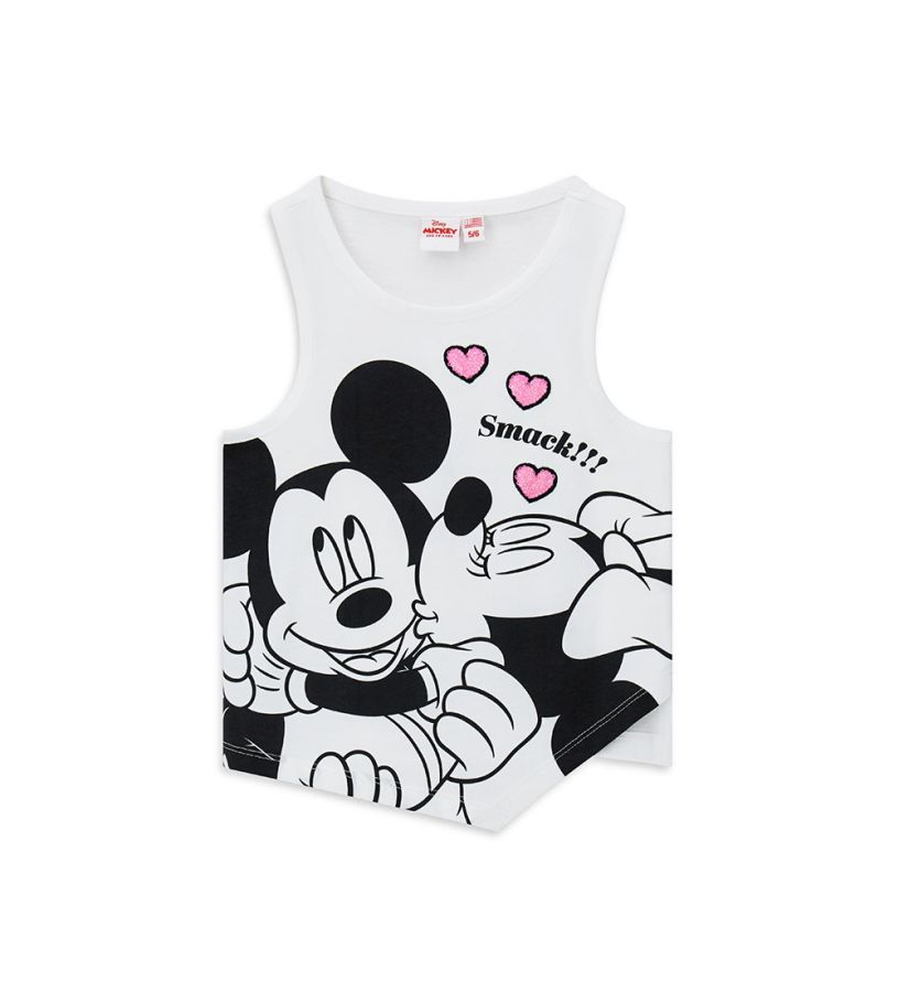 Disney asymmetric tank top