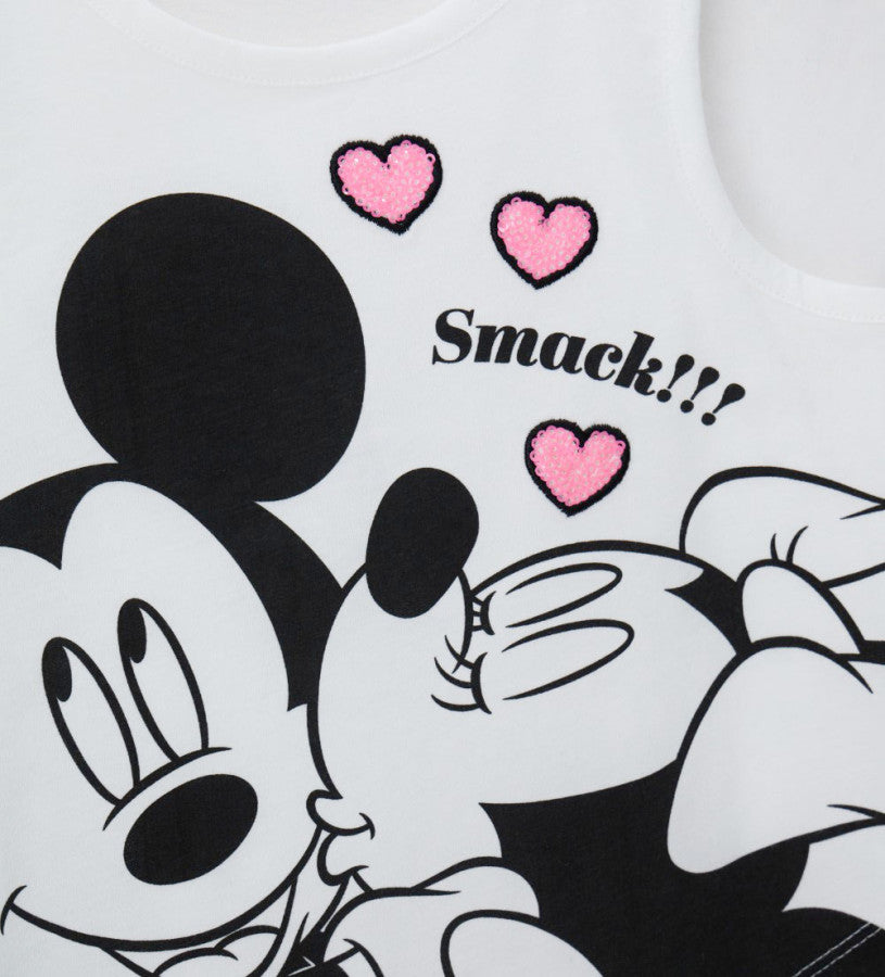 Disney asymmetric tank top