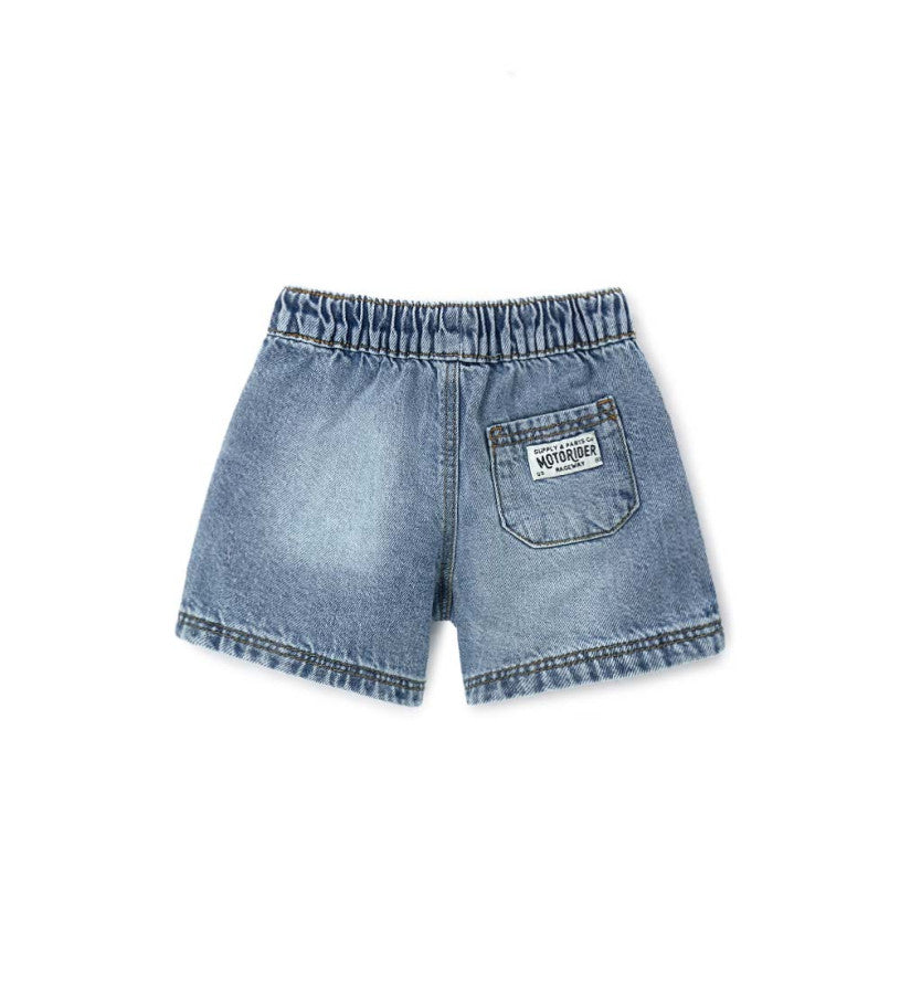Bermuda shorts in denim