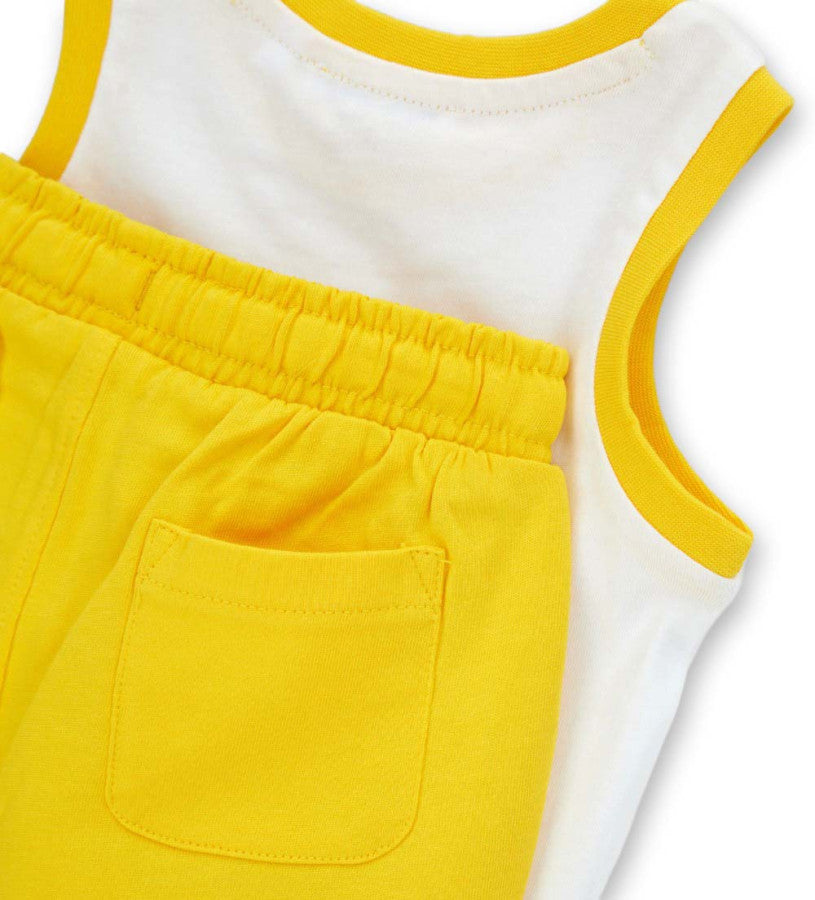 Tank top and bermuda shorts set