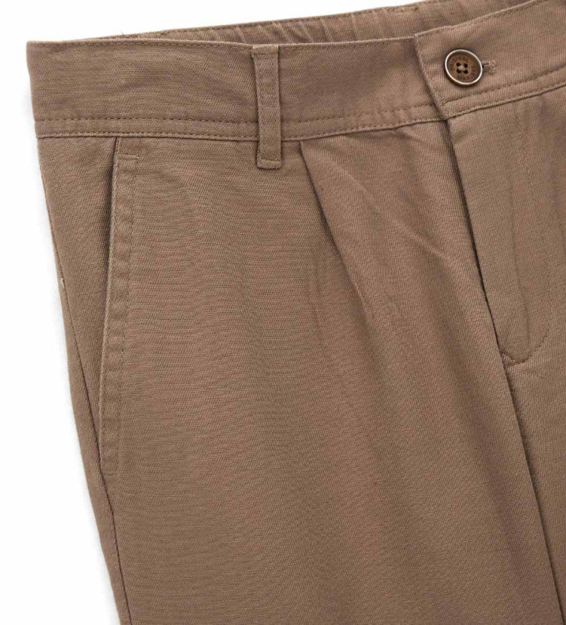 Linen blend trousers