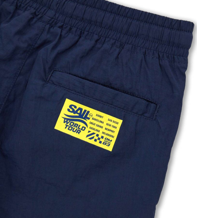 Technical fabric bermuda shorts